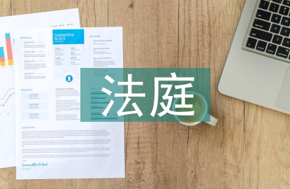 法庭工作總結(jié)