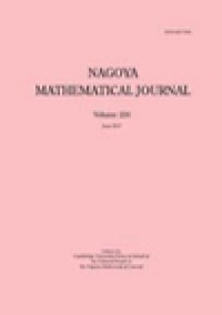 Nagoya Mathematical Journal