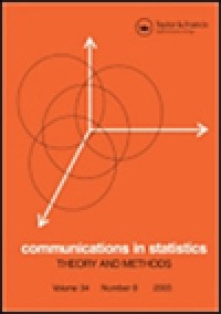 Communications In Statistics-theory And Methods