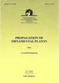 Propagation Of Ornamental Plants