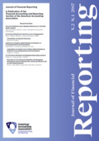 Journal Of Financial Reporting
