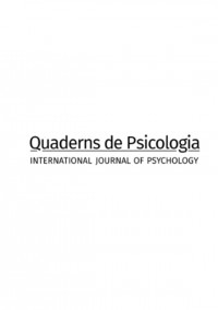 Quaderns De Psicologia
